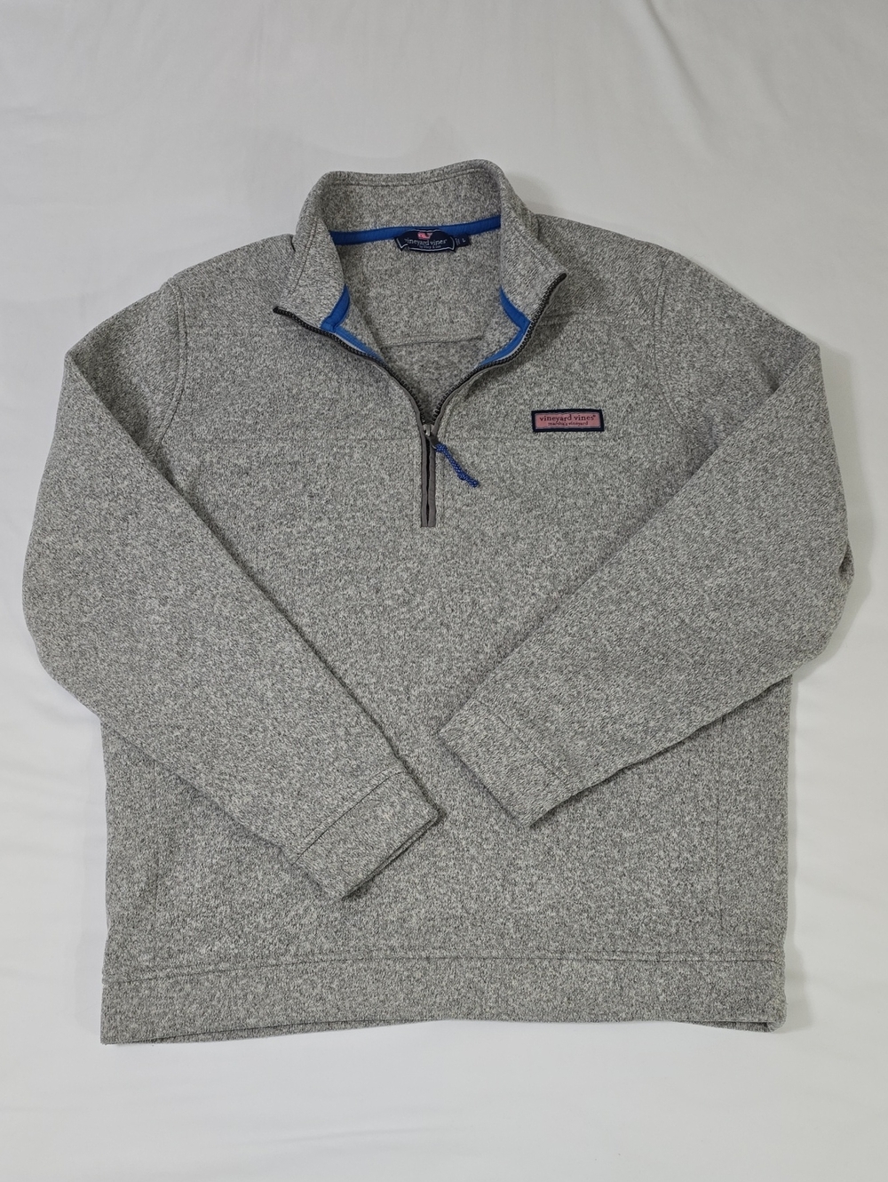 Vineyard Vines Quarter Zip Fleece Pullover Size Large